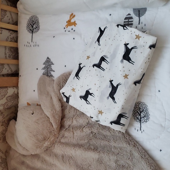 Pottery Barn Kids Modern Baby Crib/Toddler Sheet - Picture 4 of 5